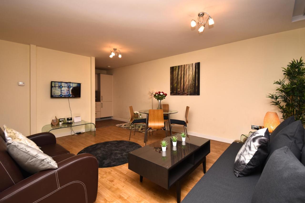 Ferienwohnung The Hub - Spacious, Bright And Modern With Free Parking Milton Keynes Exterior foto